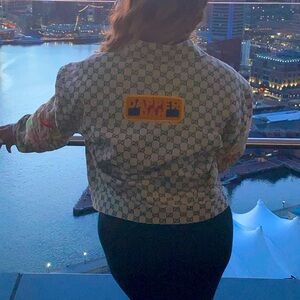 Dapper Dan Gucci custom jacket